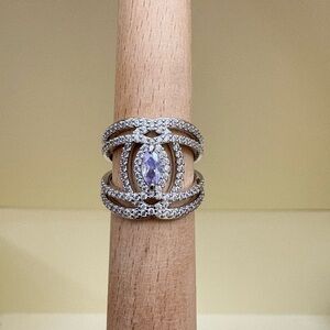 NWOT - Bomb Party “Laced In the Details” RG66456 Ring - Size 6